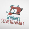 Logo Nähen Nähmaschine Handgemacht Selbstgemacht Handarbeit Fertiges Logo kaufen LogoShop LogoAtelier