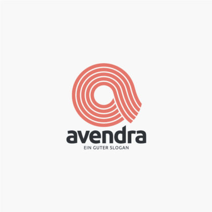 Logo Buchstabe A Linien Konstruktion exklusives Logo elegantes Logo kaufen LogoShop LogoAtelier
