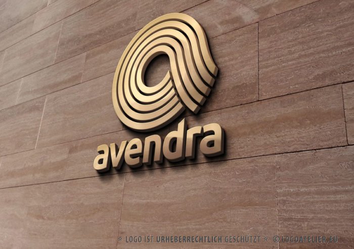 Logo Buchstabe A Linien Konstruktion exklusives Logo elegantes Logo kaufen LogoShop LogoAtelier