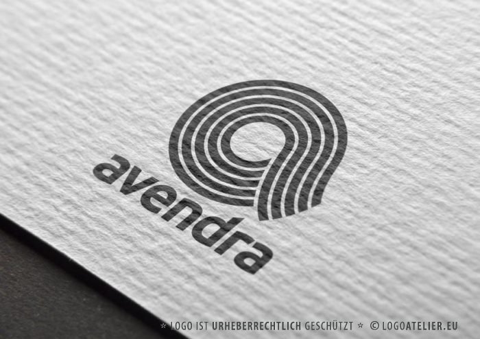 Logo Buchstabe A Linien Konstruktion exklusives Logo elegantes Logo kaufen LogoShop LogoAtelier