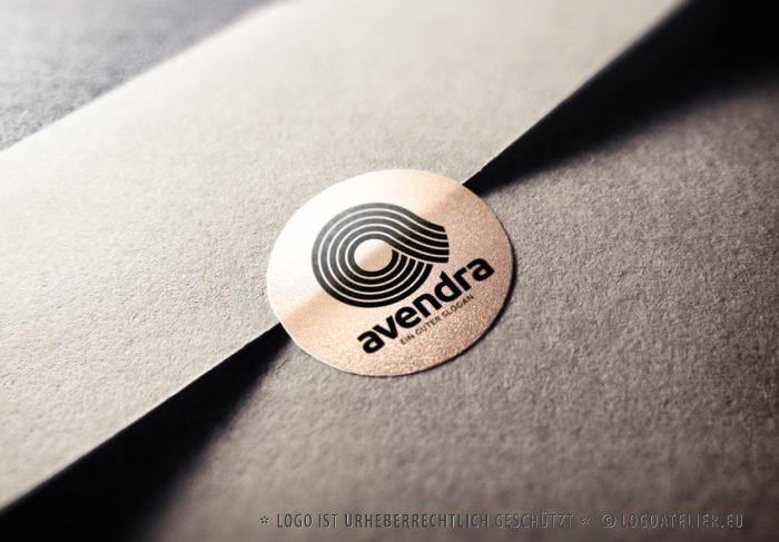 Logo Buchstabe A Linien Konstruktion exklusives Logo elegantes Logo kaufen LogoShop LogoAtelier