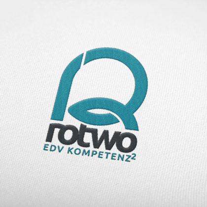 Logo Buchstabe R Zahl 2 Simples Logo exklusiv kaufen LogoShop LogoAtelier