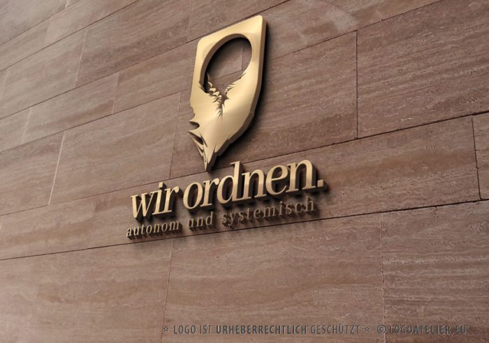 Logo Ordnung Chaos Automatisch System Fertiges Logo kaufen LogoShop LogoAtelier