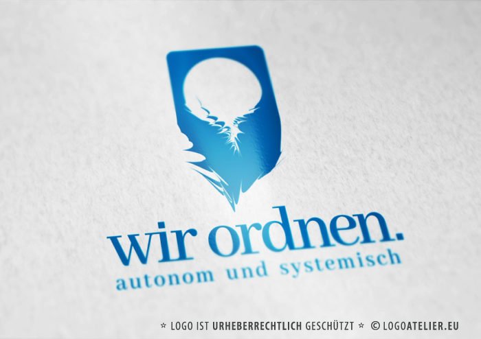 Logo Ordnung Chaos Automatisch System Fertiges Logo kaufen LogoShop LogoAtelier