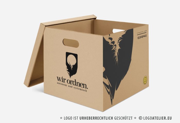 Logo Ordnung Chaos Automatisch System Fertiges Logo kaufen LogoShop LogoAtelier