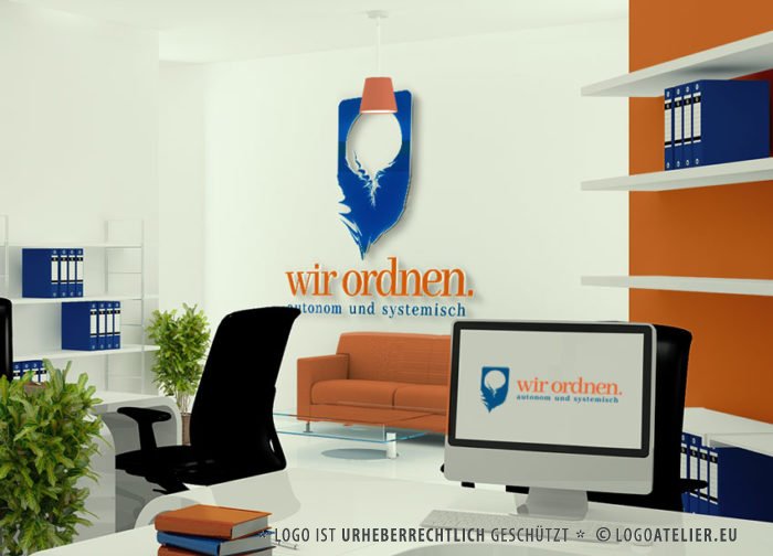 Logo Ordnung Chaos Automatisch System Fertiges Logo kaufen LogoShop LogoAtelier