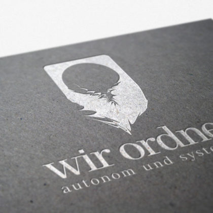 Logo Ordnung Chaos Automatisch System Fertiges Logo kaufen LogoShop LogoAtelier