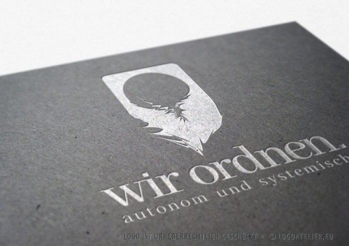 Logo Ordnung Chaos Automatisch System Fertiges Logo kaufen LogoShop LogoAtelier