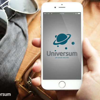 Logo Planeten Universum Weltall Weite Monde Vielfalt Cooles Logo kaufen LogoShop LogoAtelier