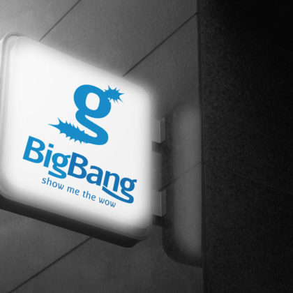 Logo kaufen Buchstabe G Knall Effekt Jung Dynamisch Sterne BigBang Sensation Wow LogoShop Cooles Logo kaufen LogoAtelier