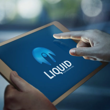 Logo kaufen Liquid Wasser Flüssig Flüssigkeit Kugel Kreis Blasen Welle Honig Zähflüssig Meer Viskos Dickflüssig 3D Logo kaufen fertiges Logo kaufen LogoShop LogoAtelier