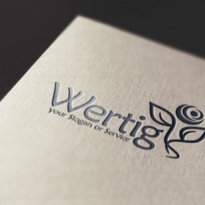 Natur Logo Hochwertiges Logo kaufen Exklusives Logo kaufen Pflanzen Blumen Simple Umweltschutz Wachstum Vegan Sinnvolles Logo LogoShop LogoAtelier.eu