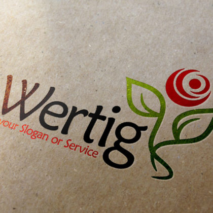 Natur Logo Hochwertiges Logo kaufen Exklusives Logo kaufen Pflanzen Blumen Simple Umweltschutz Wachstum Vegan Sinnvolles Logo LogoShop LogoAtelier.eu