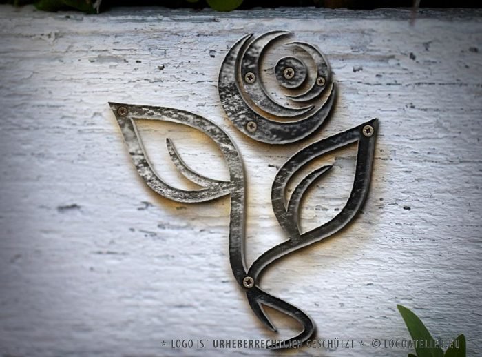 Natur Logo Hochwertiges Logo kaufen Exklusives Logo kaufen Pflanzen Blumen Simple Umweltschutz Wachstum Vegan Sinnvolles Logo LogoShop LogoAtelier.eu