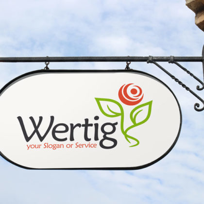 Natur Logo Hochwertiges Logo kaufen Exklusives Logo kaufen Pflanzen Blumen Simple Umweltschutz Wachstum Vegan Sinnvolles Logo LogoShop LogoAtelier.eu