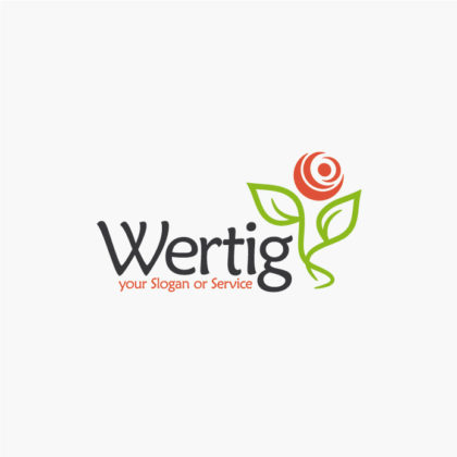 Natur Logo Hochwertiges Logo kaufen Exklusives Logo kaufen Pflanzen Blumen Simple Umweltschutz Wachstum Vegan Sinnvolles Logo LogoShop LogoAtelier.eu
