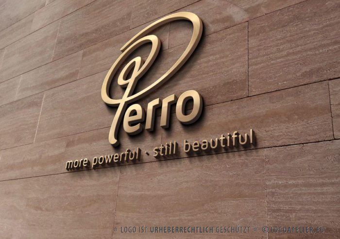 Logo Buchstabe P Kurven Initialen Rot Gewuschungen Kraftvoll Tatendrang Einzigartig Edles Logo kaufen LogoShop LogoAtelier.eu