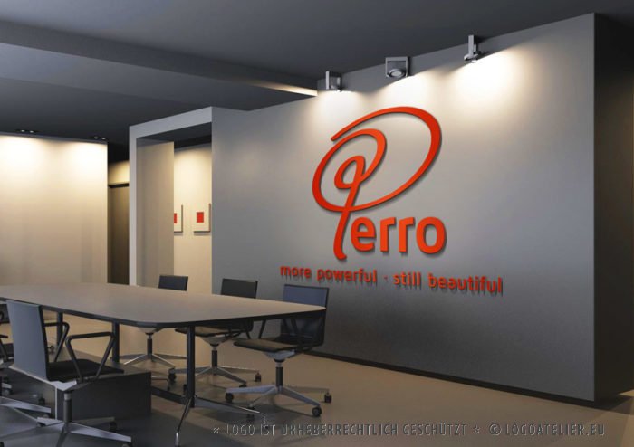 Logo Buchstabe P Kurven Initialen Rot Gewuschungen Kraftvoll Tatendrang Einzigartig Edles Logo kaufen LogoShop LogoAtelier.eu