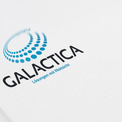 Abstraktes Logo Punkte Wirbel Bewegung Galaxie Schwebend Kuven Konzentrisch Weitblick Fertiges Logo kaufen Logoshop LogoAtelier.eu