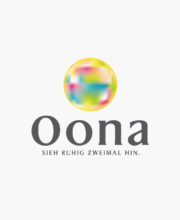 Kreatives buntes Logo Fruchtig Farbenfroh Mondschein Buntes Leben Bunte Wolken Kreise Fertiges Logo kaufen LogoAtelier.eu