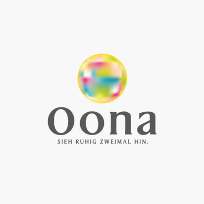 Kreatives buntes Logo Fruchtig Farbenfroh Mondschein Buntes Leben Bunte Wolken Kreise Fertiges Logo kaufen LogoAtelier.eu