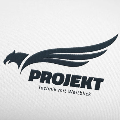 Logo Adler Weitblick Technik Erfahrung Logik Fähigkeiten Intelligenz Scharfsinn Wissen Fliegen Flügel Mut Kraft Weisheit Erkenntnis Fertiges Logo kaufen LogoShop LogoAtelier.eu