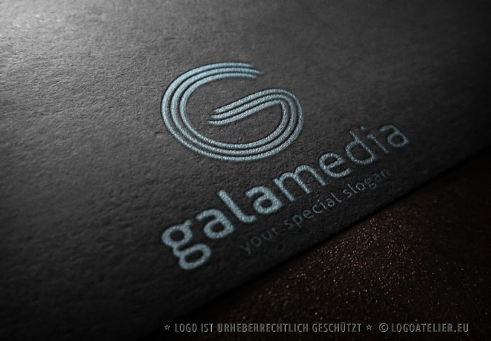 Marken Logo G Initialen G Linien Gezeichnet Parallel Dynamik Fertiges Logo kaufen Exklusives Logo kaufen Logoshop LogoAtelier.eu