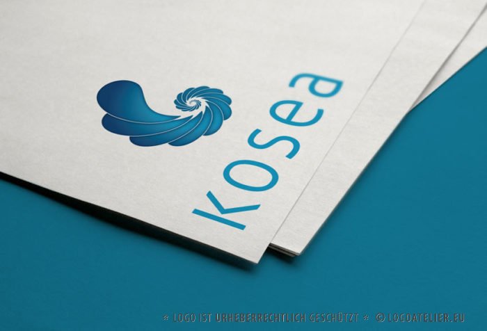 Logo Spirale Professionelles Logo kaufen Unendlich Unendlichkeit Wandel Ordnung Auf einen Punkt Rückkehr Einheit LogoShop LogoAtelier.eu