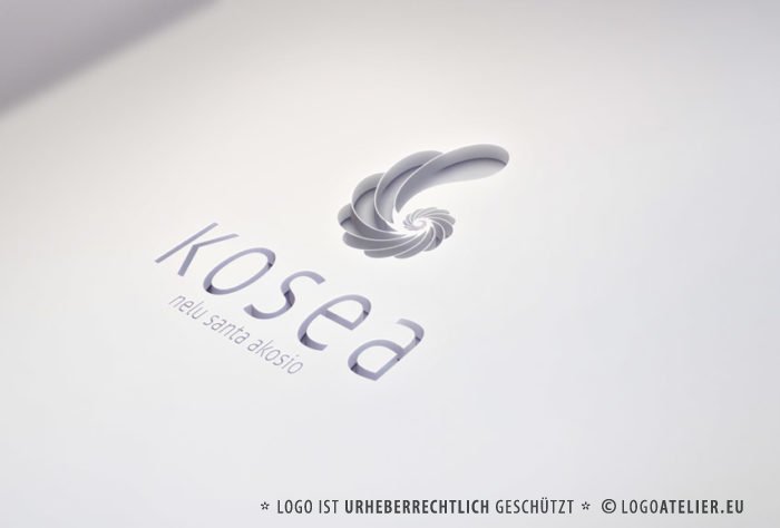 Logo Spirale Professionelles Logo kaufen Unendlich Unendlichkeit Wandel Ordnung Auf einen Punkt Rückkehr Einheit LogoShop LogoAtelier.eu