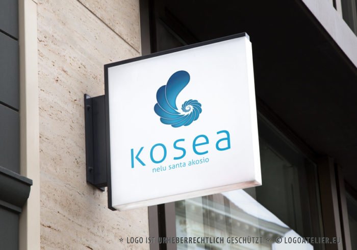 Logo Spirale Professionelles Logo kaufen Unendlich Unendlichkeit Wandel Ordnung Auf einen Punkt Rückkehr Einheit LogoShop LogoAtelier.eu