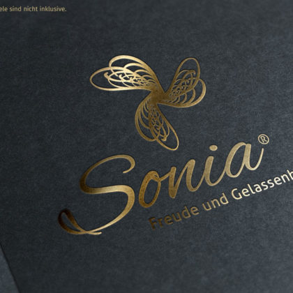 Natur Logo Freude Gelassenheit Spirituelles Logo Leichtes Logo Windrad Windmühle Natur Kraft Bewegung Insekten Flügel Frei Fertiges Logo kaufen LogoShop LogoAtelier.eu