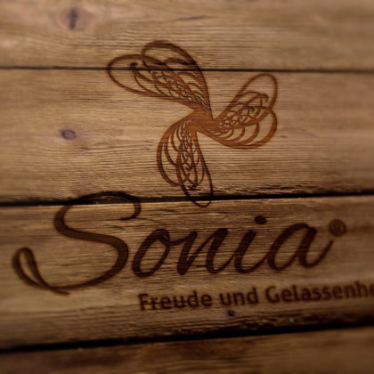 Natur Logo Freude Gelassenheit Spirituelles Logo Leichtes Logo Windrad Windmühle Natur Kraft Bewegung Insekten Flügel Frei Fertiges Logo kaufen LogoShop LogoAtelier.eu