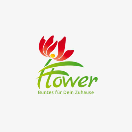 Pflanzen Logo kaufen Grünes Logo Blumen Dekoration Urlaub Florales Florist Südsee Blüte Schönheit Logo mit Blumen Vektor Logo kaufen Dekoration Elegantes Logo kauten LogoShop LogoAtelier.eu
