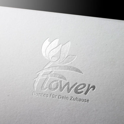Pflanzen Logo kaufen Grünes Logo Blumen Dekoration Urlaub Florales Florist Südsee Blüte Schönheit Logo mit Blumen Vektor Logo kaufen Dekoration Elegantes Logo kauten LogoShop LogoAtelier.eu