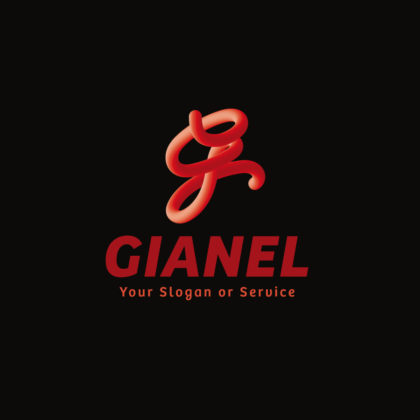 3D-Logo-Buchstaben-Logo-G-3D-Logo-Biegsam-Dynamisch-Rotes-Logo-Wurm-Verwickeln-Effektvolles-Logo-kaufen-LogoSho-LogoAtelier.eu