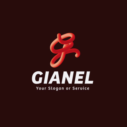 3D-Logo-Buchstaben-Logo-G-3D-Logo-Biegsam-Dynamisch-Rotes-Logo-Wurm-Verwickeln-Effektvolles-Logo-kaufen-LogoSho-LogoAtelier.eu