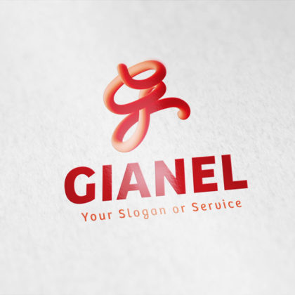 3D-Logo-Buchstaben-Logo-G-3D-Logo-Biegsam-Dynamisch-Rotes-Logo-Wurm-Verwickeln-Effektvolles-Logo-kaufen-LogoSho-LogoAtelier.eu