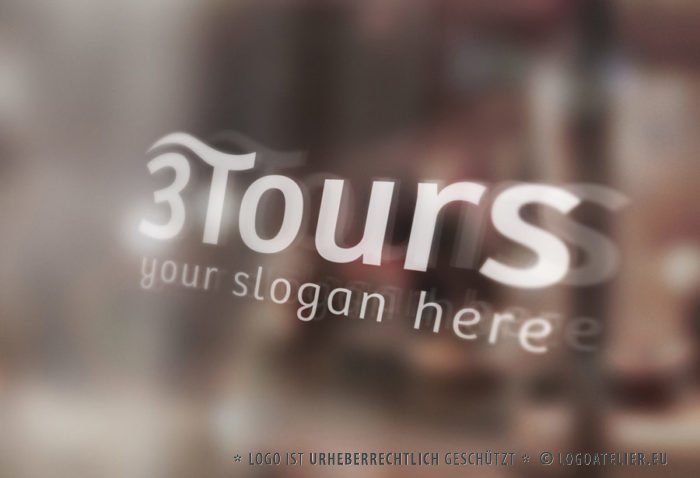 Buchstabe T Logo kaufen Geschwungen Urlaub Schwanz Wedeln Jung Bewegung Cooles Logo kaufen Firmenlogo LogoShop EXKLUSIVES Logo von LogoAtelier