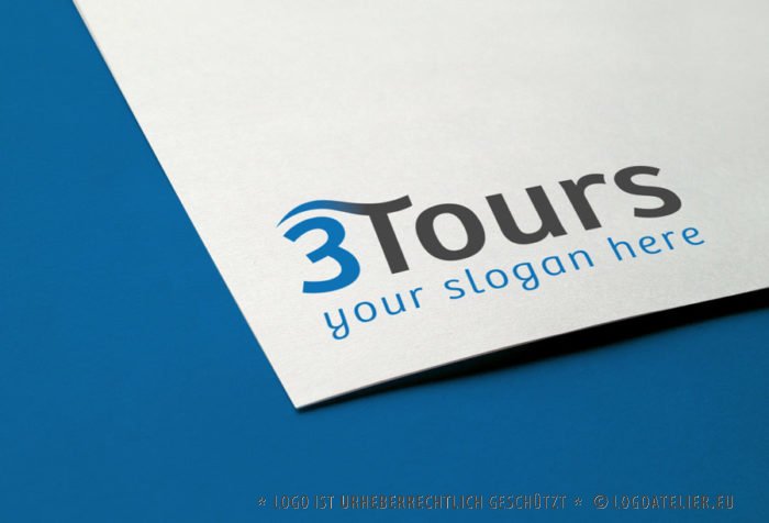 Buchstabe T Logo kaufen Geschwungen Urlaub Schwanz Wedeln Jung Bewegung Cooles Logo kaufen Firmenlogo LogoShop EXKLUSIVES Logo von LogoAtelier