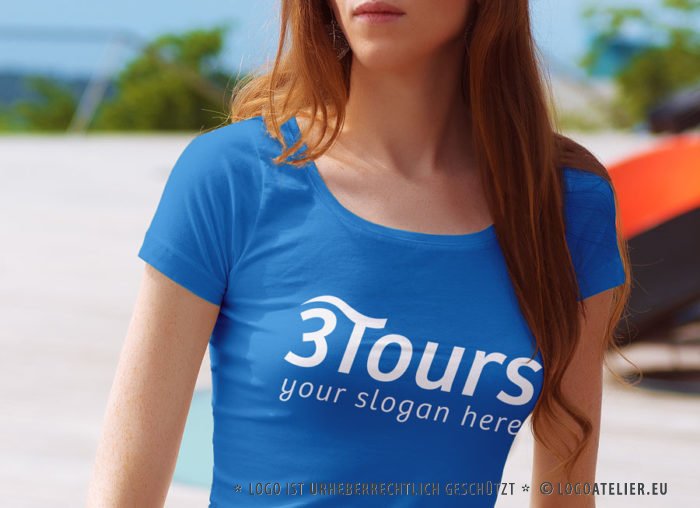 Buchstabe T Logo kaufen Geschwungen Urlaub Schwanz Wedeln Jung Bewegung Cooles Logo kaufen Firmenlogo LogoShop EXKLUSIVES Logo von LogoAtelier