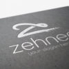 Buchstabe Z Logo Ausgefranstes Logo 3D Logo Grünes Logo Individuelles Logo kaufen LogoShop LogoAtelier.eu