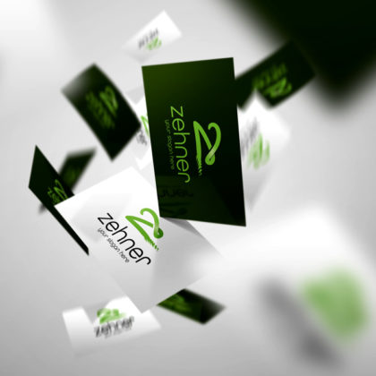 Buchstabe Z Logo Ausgefranstes Logo 3D Logo Grünes Logo Individuelles Logo kaufen LogoShop LogoAtelier.eu