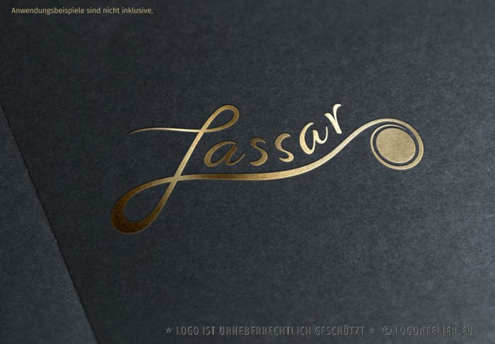 Logo Buchstabe L Sonne Orange Kreis Kugel Sonnenaufgang Sonnenuntergang Urlaub Geschwungen Fertiges Logo kaufen LogoShop LogoAtelier.eu