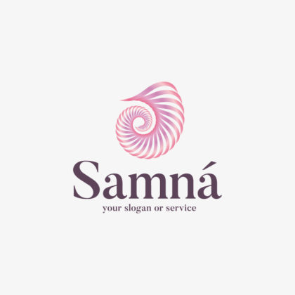 Logo Spirale Schnecke Muschel Spirituelles Logo kaufen Logoatelier LogoShop 01