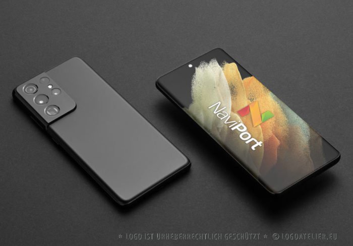 Buchstaben Logo N Buntes Logo kreatives Logo Simples Logo kaufen LogoShop LogoAtelier.eu