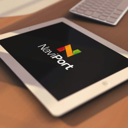 Buchstaben Logo N Buntes Logo kreatives Logo Simples Logo kaufen LogoShop LogoAtelier.eu
