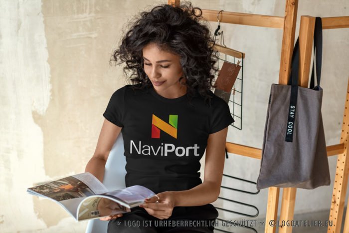 Buchstaben Logo N Buntes Logo kreatives Logo Simples Logo kaufen LogoShop LogoAtelier.eu