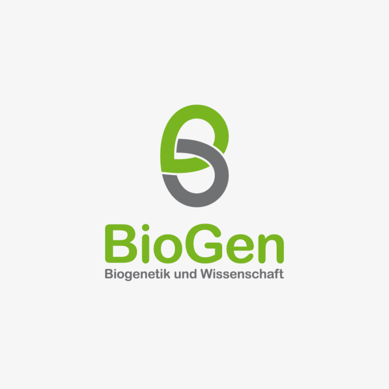 Logo Buchstabe B Zweiteilig Herz Grün Verbindung Fertiges Logo günstig kaufen LogoShop LogoAtelier,eu