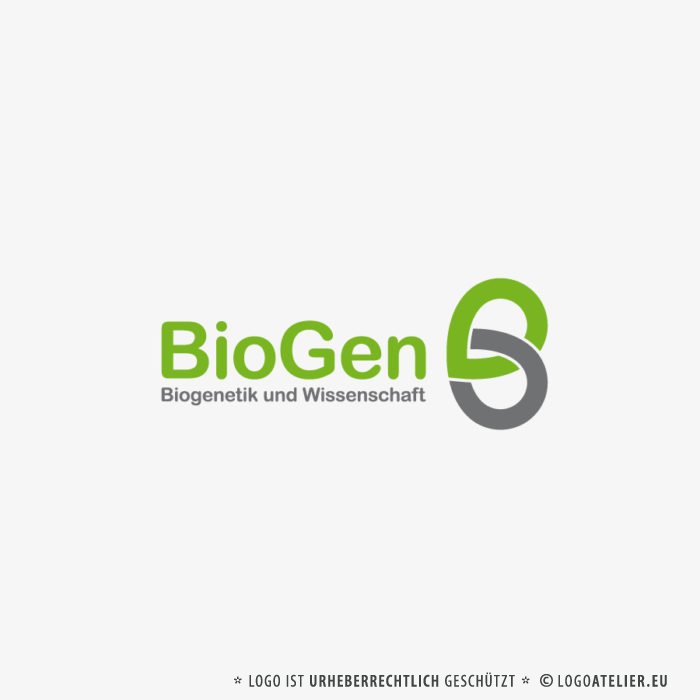 Logo Buchstabe B Zweiteilig Herz Grün Verbindung Fertiges Logo günstig kaufen LogoShop LogoAtelier,eu