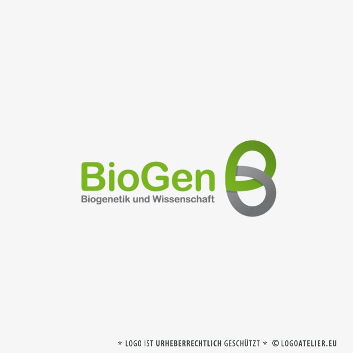 Logo Buchstabe B Zweiteilig Herz Grün Verbindung Fertiges Logo günstig kaufen LogoShop LogoAtelier,eu